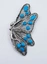 Srebrna broszka motyl z turkusami i markazytami (1).jpg